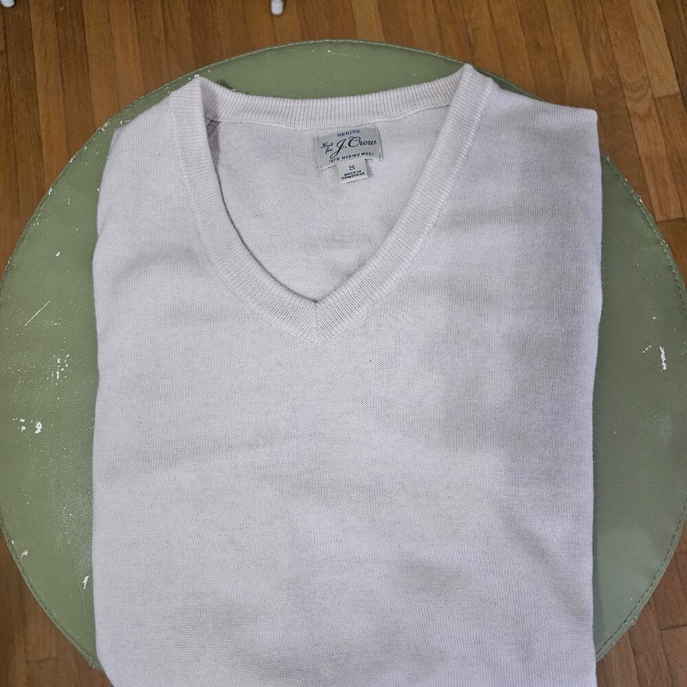 Off-White Merino wool V-neck sweater